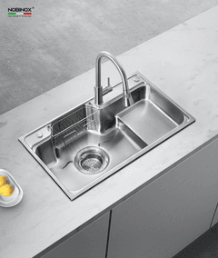 Ảnh CHẬU RỬA BÁT 1 HỐ NOBINOX HIGON NH905 6