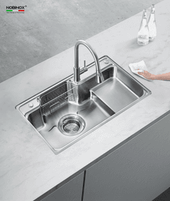 Ảnh CHẬU RỬA BÁT 1 HỐ NOBINOX HIGON NH905 7