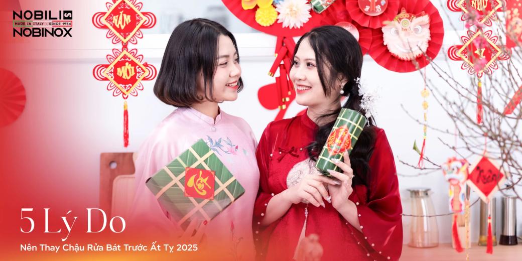 "Tút Tát" Gian Bếp Đón Tết: 5 Lý Do Nên Thay Chậu Rửa Bát Trước Ất Tỵ 2025