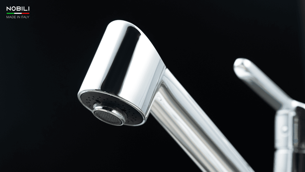 Ảnh VÒI RỬA BÁT DÂY RÚT NOBILI BLUES NB177 6