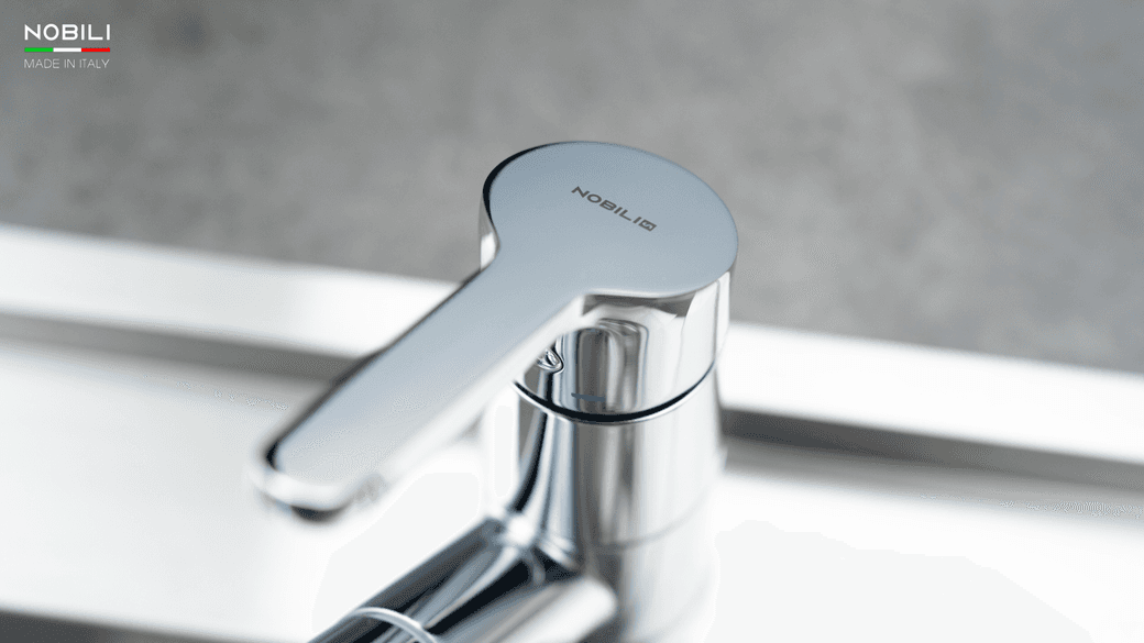 Ảnh VÒI RỬA BÁT DÂY RÚT NOBILI BLUES NB177 8