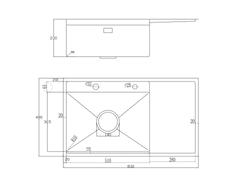 Ảnh CHẬU RỬA BÁT 1 HỐ NOBINOX LUMIA NJ558B 20