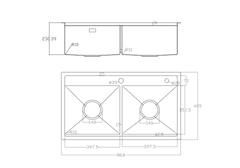 Ảnh CHẬU RỬA BÁT 2 HỐ NOBINOX LUMIA NJ508D 8
