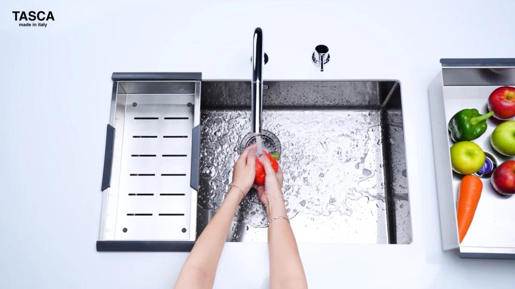 Ảnh CHẬU RỬA BÁT 1 HỐ TASCA CANOVA NT600B 4