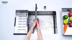 Ảnh CHẬU RỬA BÁT 1 HỐ TASCA CANOVA NT600B 4