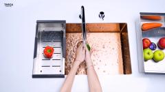 Ảnh CHẬU RỬA BÁT 1 HỐ TASCA CANOVA NT699PK 4