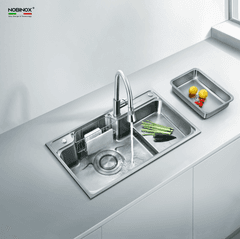 Ảnh CHẬU RỬA BÁT 1 HỐ NOBINOX HIGON NH905 5