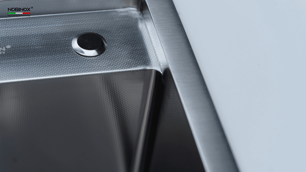 Ảnh CHẬU RỬA BÁT 2 HỐ NOBINOX LUMIA NJ508D 7