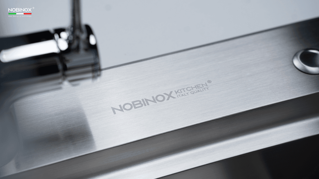 Ảnh CHẬU RỬA BÁT 2 HỐ NOBINOX LUMIA NJ512  4