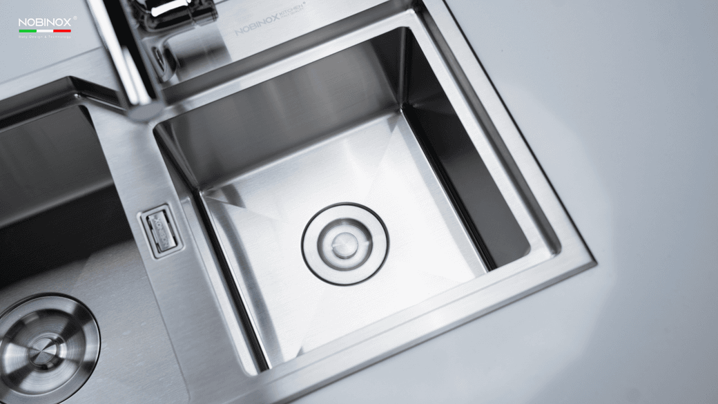 Ảnh CHẬU RỬA BÁT 2 HỐ NOBINOX LUMIA NJ512  5