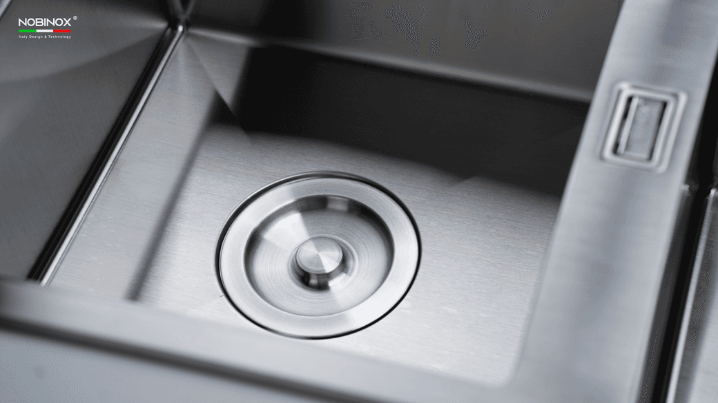 Ảnh CHẬU RỬA BÁT 2 HỐ NOBINOX LUMIA NJ512  8