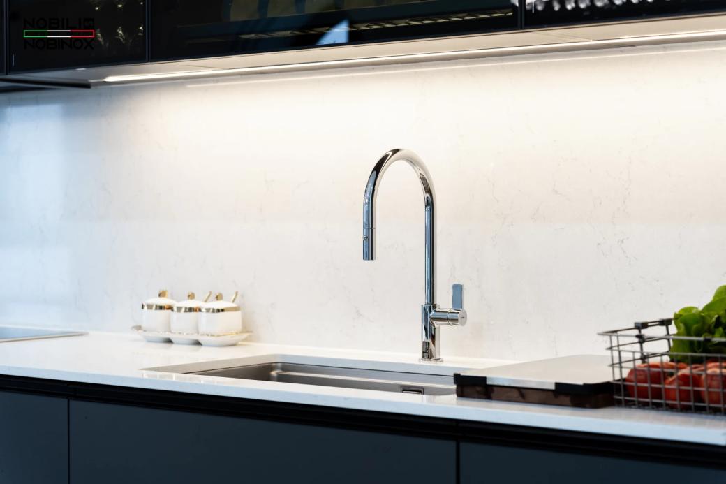 Ảnh VÒI RỬA BÁT DÂY RÚT NOBILI FLAG NB205 5