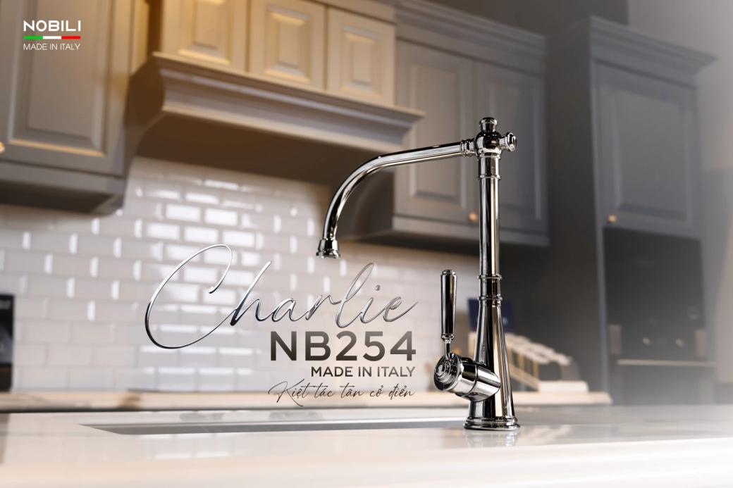 Ảnh Vòi rửa bát cần cứng NOBILI CHARLIE NB254 3