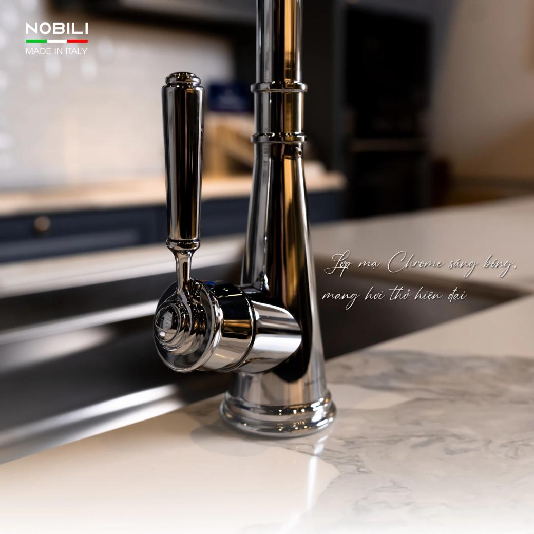 Ảnh Vòi rửa bát cần cứng NOBILI CHARLIE NB254 4