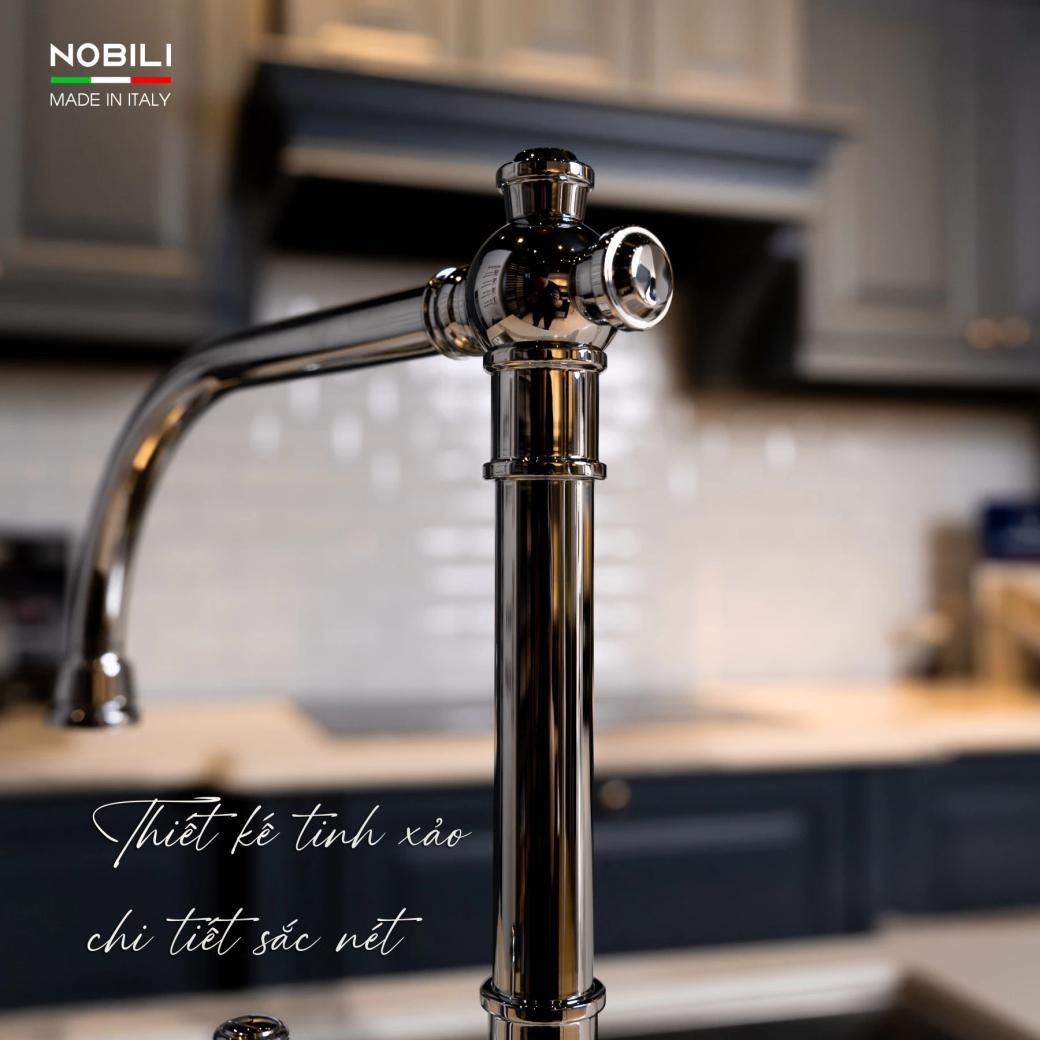 Ảnh Vòi rửa bát cần cứng NOBILI CHARLIE NB254 5