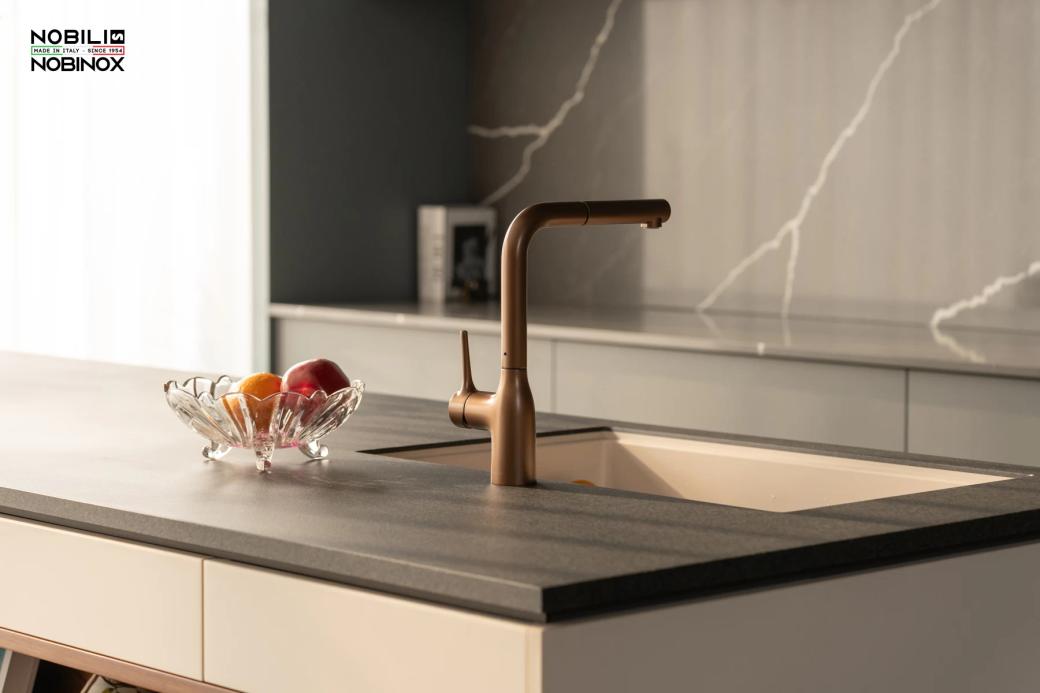 Ảnh VÒI RỬA BÁT DÂY RÚT NOBILI MANIA NB217B 3