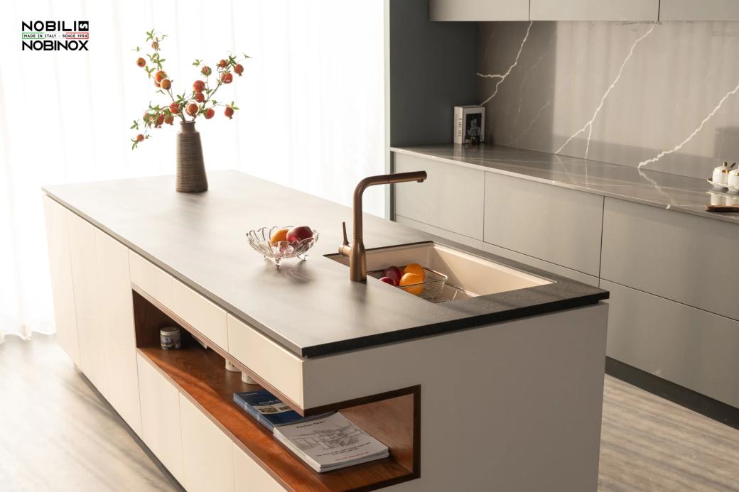 Ảnh VÒI RỬA BÁT DÂY RÚT NOBILI MANIA NB217B 2