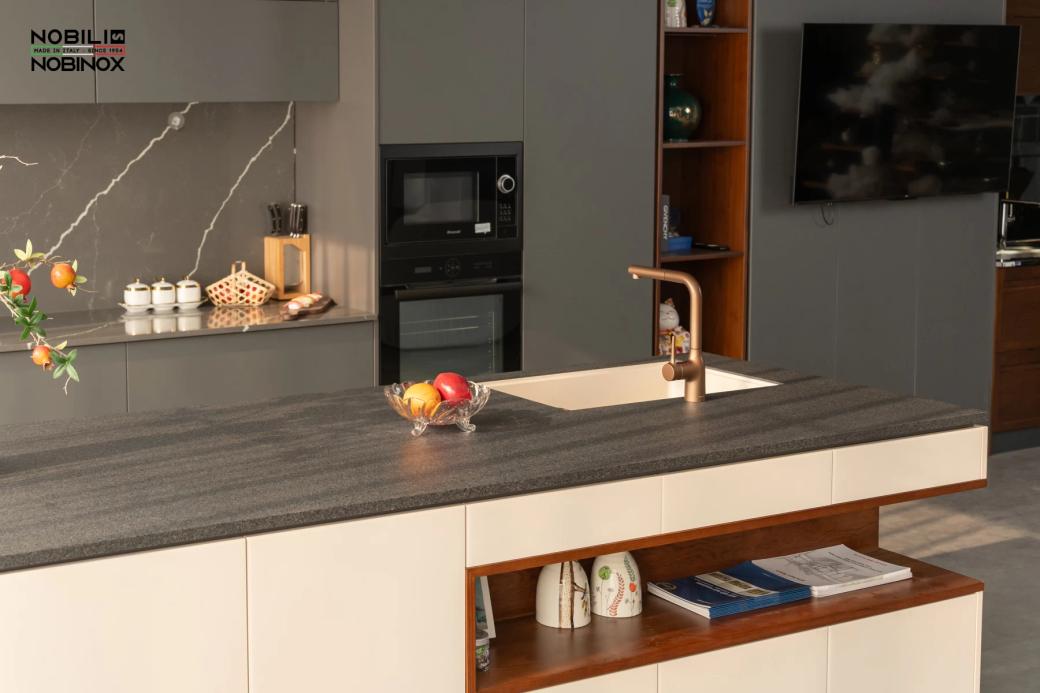 Ảnh VÒI RỬA BÁT DÂY RÚT NOBILI MANIA NB217B 4