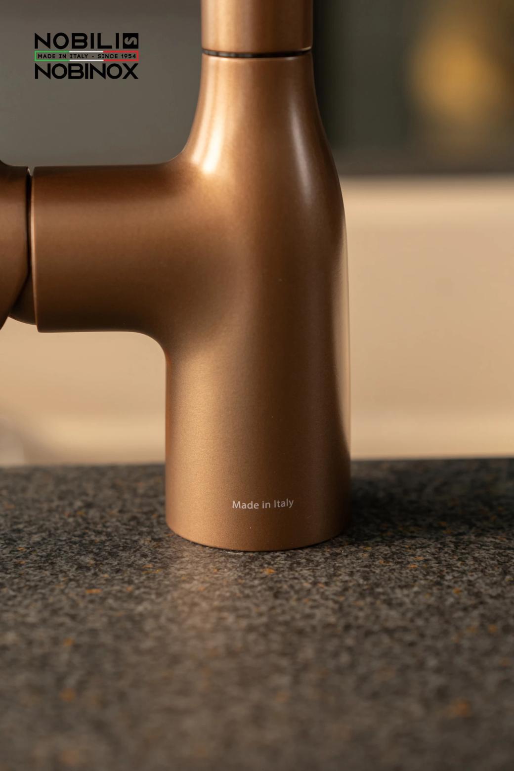 Ảnh VÒI RỬA BÁT DÂY RÚT NOBILI MANIA NB217B 8