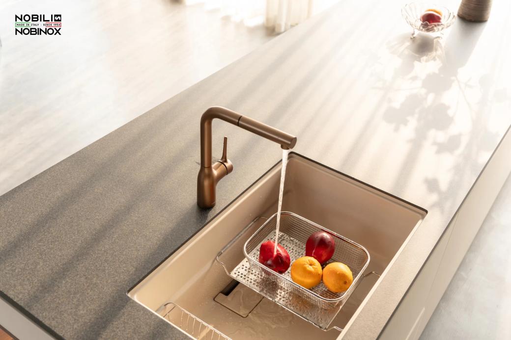 Ảnh VÒI RỬA BÁT DÂY RÚT NOBILI MANIA NB217B 11