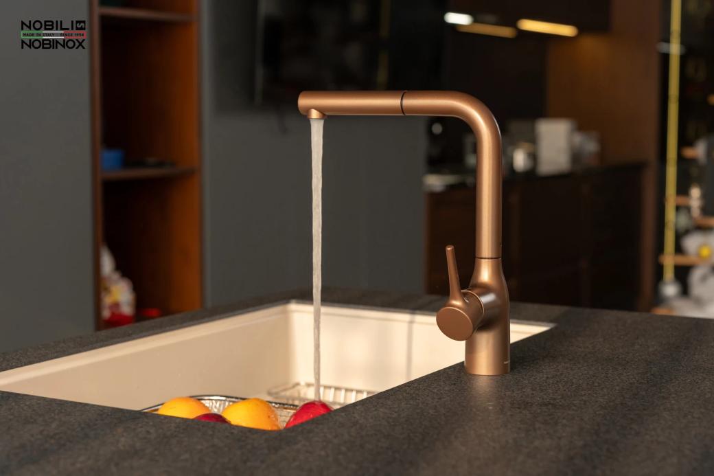 Ảnh VÒI RỬA BÁT DÂY RÚT NOBILI MANIA NB217B 16