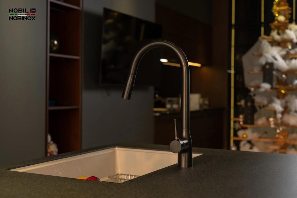 Ảnh VÒI RỬA BÁT DÂY RÚT NOBILI MANIA NB308G  28