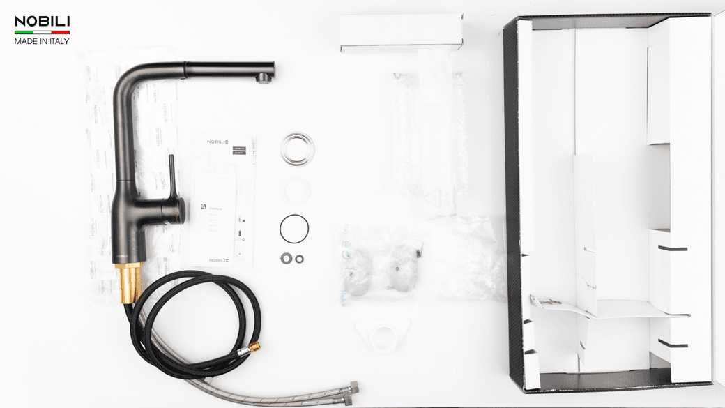 Ảnh VÒI RỬA BÁT DÂY RÚT NOBILI MANIA NB216LTB 27