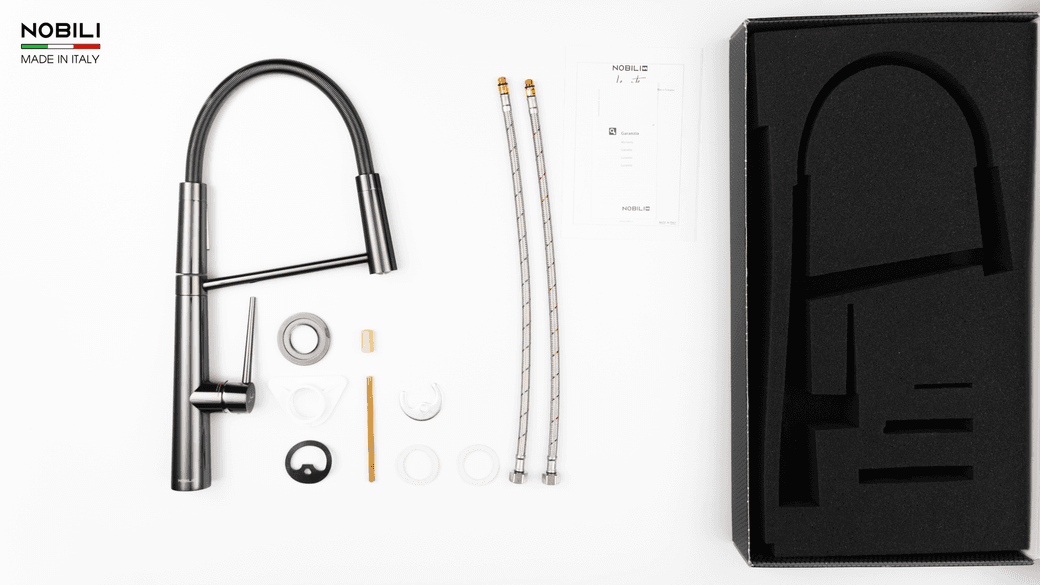 Ảnh Vòi rửa bát cần mềm NOBILI LEVANTE NB306B 28