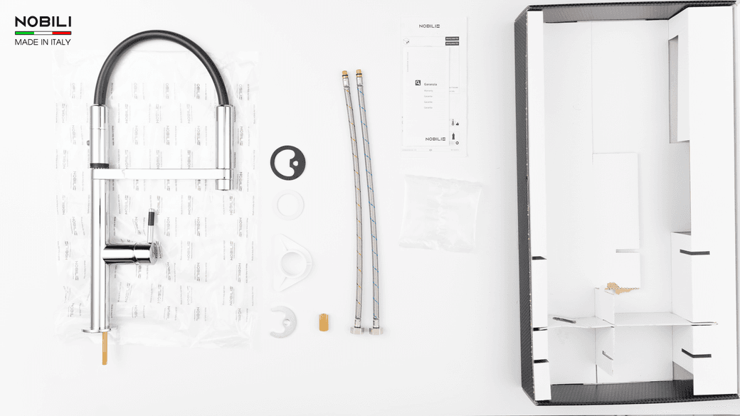 Ảnh Vòi rửa bát cần mềm NOBILI MOVE NB133S 11