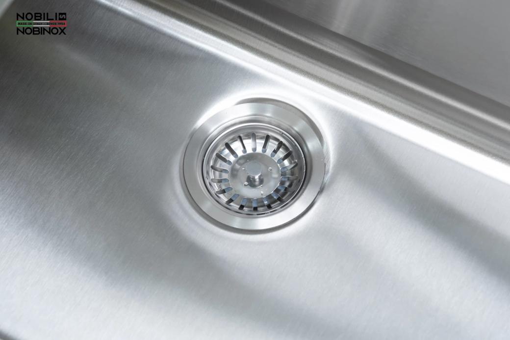 Ảnh CHẬU RỬA BÁT 1 HỐ NOBINOX PURA NT622U 8