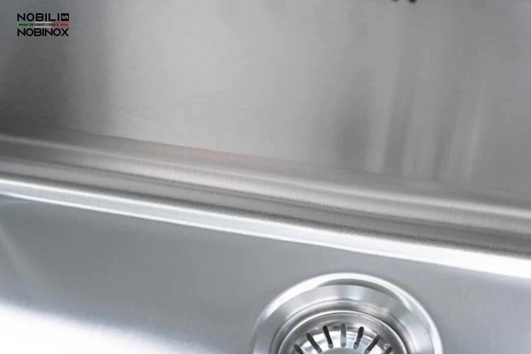 Ảnh CHẬU RỬA BÁT 1 HỐ NOBINOX PURA NT622U 13