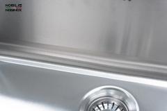 Ảnh CHẬU RỬA BÁT 1 HỐ NOBINOX PURA NT622U 13