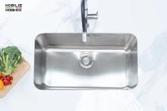 Ảnh CHẬU RỬA BÁT 1 HỐ NOBINOX PURA NT622U 2