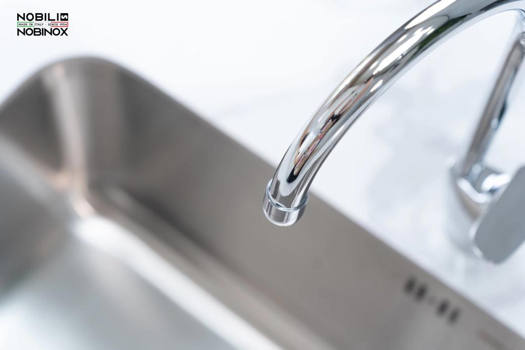 Ảnh Vòi rửa bát cần cứng NOBILI BLUES NB188 12
