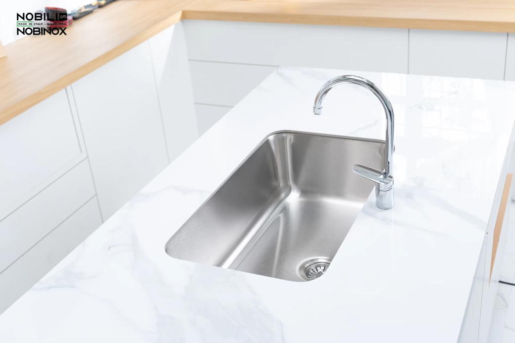 Ảnh Vòi rửa bát cần cứng NOBILI BLUES NB188 13