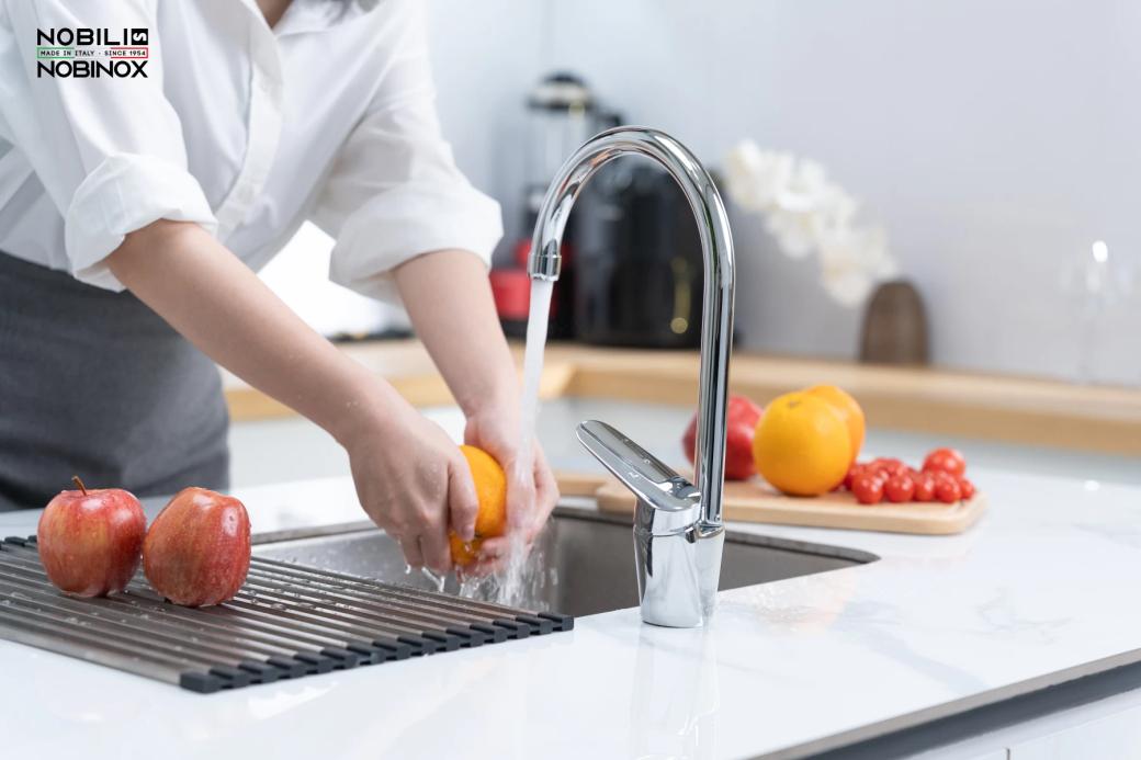 Ảnh Vòi rửa bát cần cứng NOBILI BLUES NB188 22