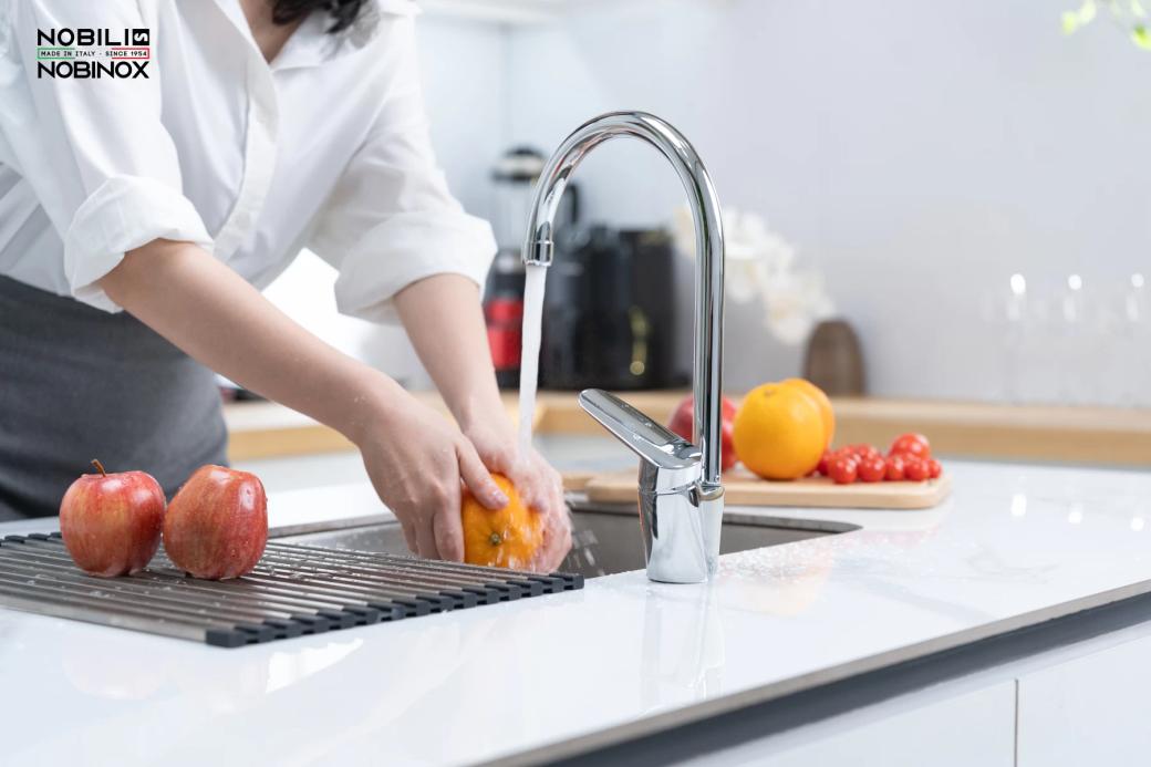 Ảnh Vòi rửa bát cần cứng NOBILI BLUES NB188 23