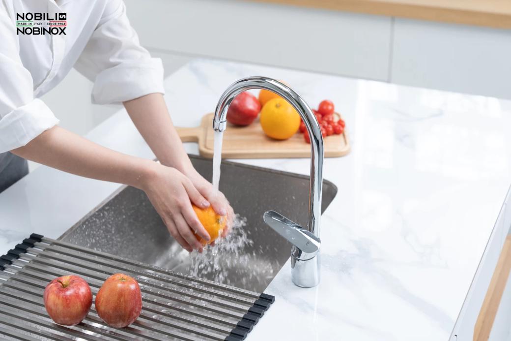 Ảnh Vòi rửa bát cần cứng NOBILI BLUES NB188 24