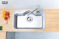 Ảnh CHẬU RỬA BÁT 1 HỐ NOBINOX ROSA NN975D 19