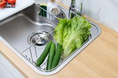 Ảnh CHẬU RỬA BÁT 1 HỐ NOBINOX ROSA NN975D 21