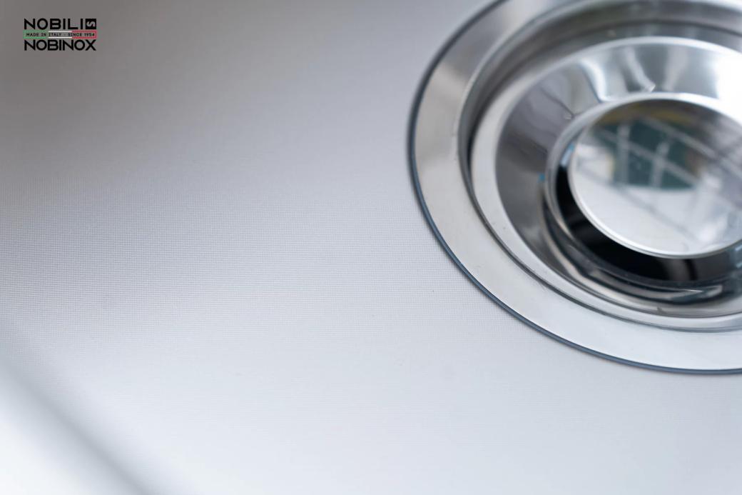 Ảnh CHẬU RỬA BÁT 1 HỐ NOBINOX ROSA NN975D 23