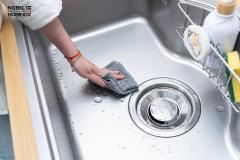 Ảnh CHẬU RỬA BÁT 1 HỐ NOBINOX ROSA NN975D 12