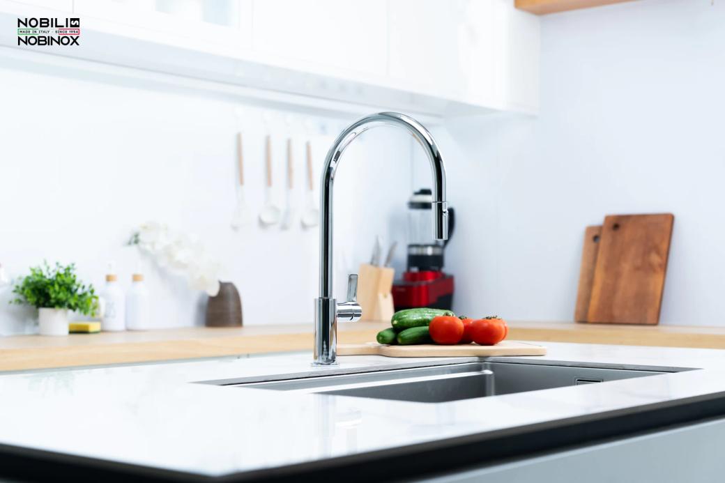 Ảnh VÒI RỬA BÁT DÂY RÚT NOBILI FLAG NB205 16