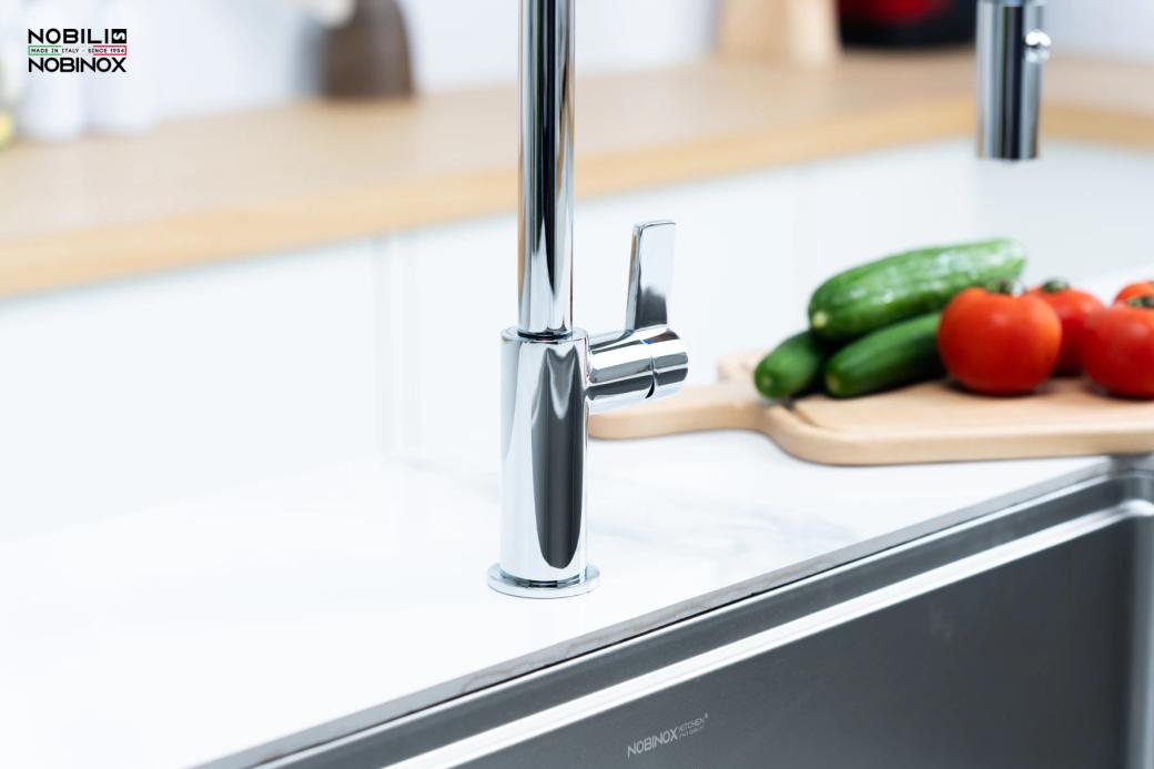 Ảnh VÒI RỬA BÁT DÂY RÚT NOBILI FLAG NB205 18