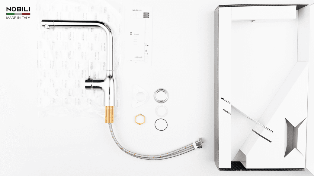 Ảnh Vòi rửa bát cần cứng NOBILI MANIA NB214 16