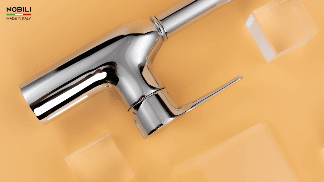 Ảnh Vòi rửa bát cần cứng NOBILI RING NB132 15