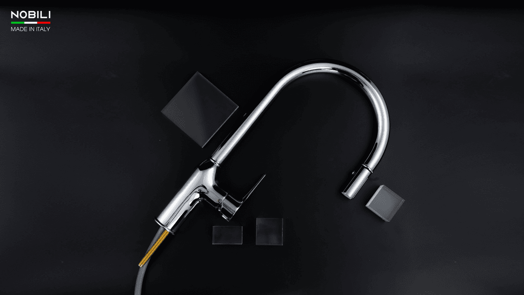 Ảnh VÒI RỬA BÁT DÂY RÚT NOBILI RING NB131L 6