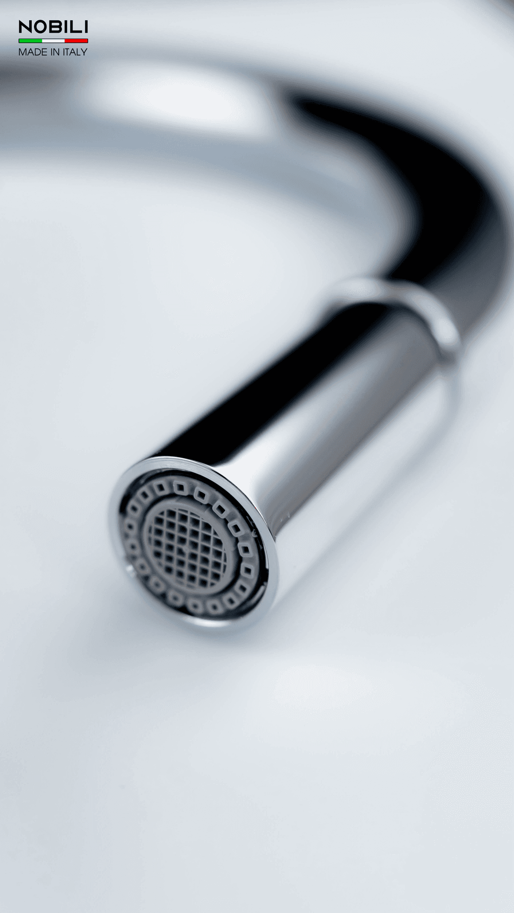 Ảnh VÒI RỬA BÁT DÂY RÚT NOBILI RING NB131L 17