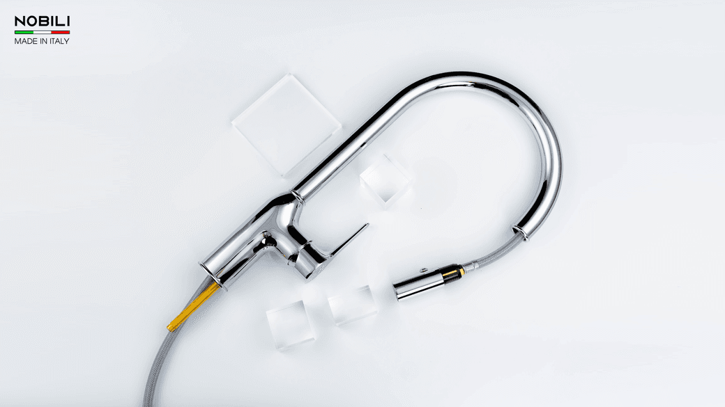 Ảnh VÒI RỬA BÁT DÂY RÚT NOBILI RING NB131L 20