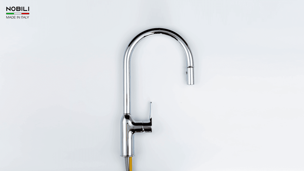 Ảnh VÒI RỬA BÁT DÂY RÚT NOBILI RING NB131L 21